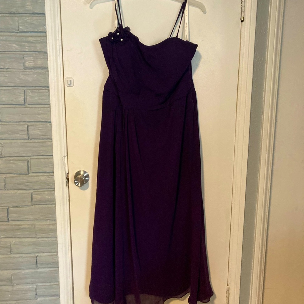 Plus size bridesmaids dress